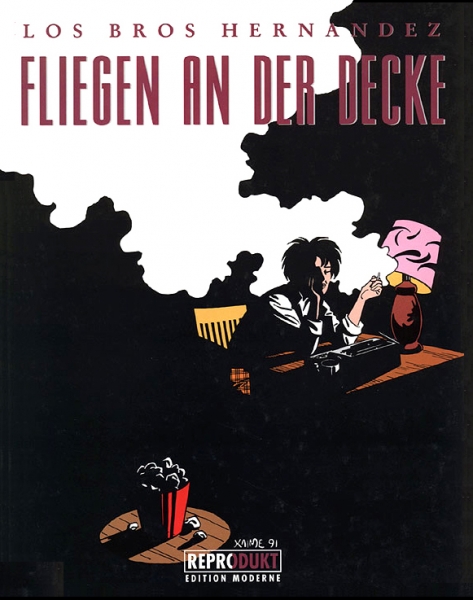 Fliegen an der Decke